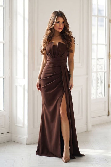 Long dress model 232330 Bicotone