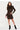 Short dress model 232512 Makadamia