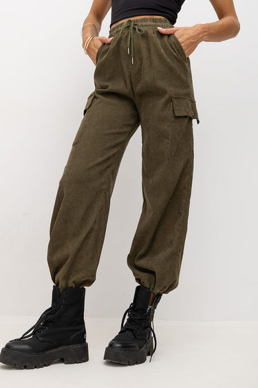 corduroy trousers model 232539 Factory Price