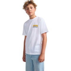 Child's Short Sleeve T-Shirt Vans Shop Front White