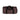 Brown Geometric Pattern Duffel Bag —Travel Gym Weekend Bag  