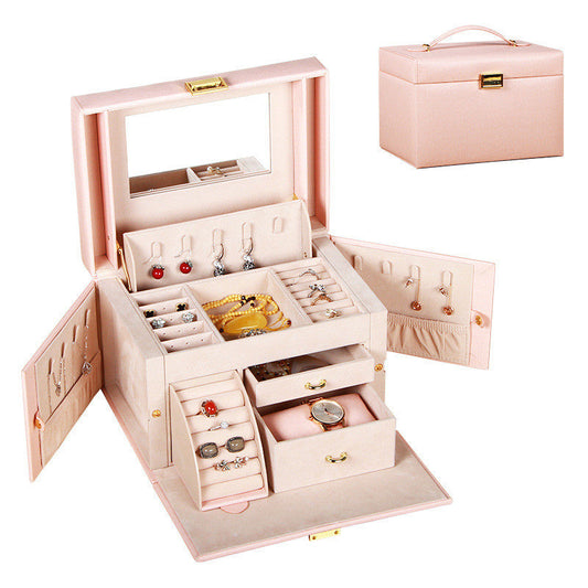 Korea Multi Layer Jewelry Box Storage Box  