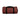 Red Tiger Stripe Duffel Bag — Bold Animal Print Travel Gym Bag  
