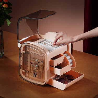 Jewelry Portable Drawer Storage Box  