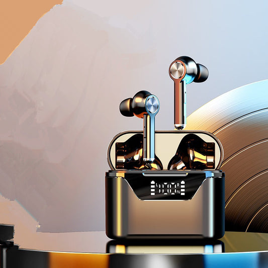 New Tws Bluetooth Headset Wireless Binaural Sports In-ear Earbud Waterproof Long Standby Utrano