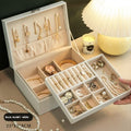  2jewelry box Pearl white