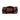Red Tiger Stripe Duffel Bag — Bold Animal Print Travel Gym Bag  