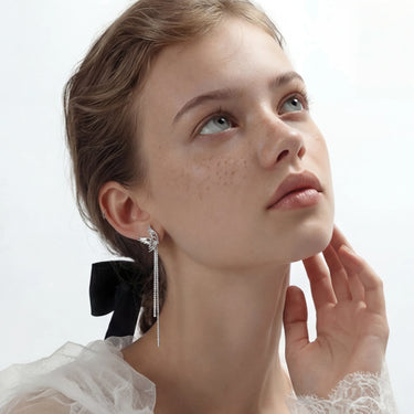 Angel Wing Statement Earrings  