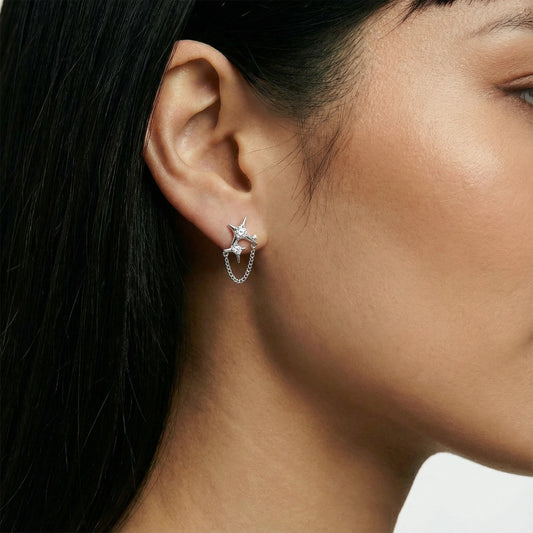 Stardust Chain Studs  