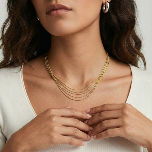 Golden Hour Layers Necklace  