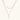 Three-layered gold necklace set with graduated cross pendants in mixed chain styles on white background.