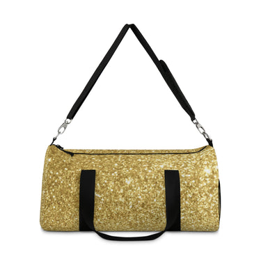 Gold Glitter Duffel Bag — Sparkle Travel & Gym Bag  