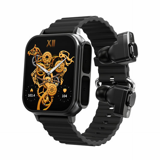 Earphone Watch Two-in-one Sitting Heart Rate Health Monitoring Multi-sport Mode Smart Watch Utrano