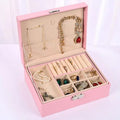  2 jewelry box Rose pink