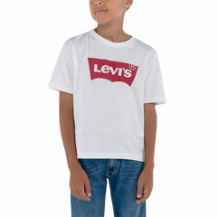 Child's Short Sleeve T-Shirt Levi's Lvb Golden Glow Batwing 16 Years
