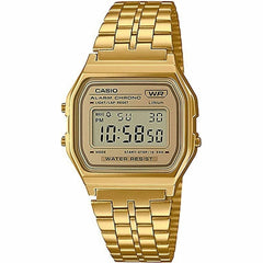 Unisex Watch Casio A158WEGV-9AEF Golden (Ø 33 mm)