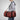 Red Tiger Stripe Duffel Bag — Bold Animal Print Travel Gym Bag  