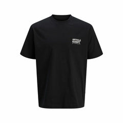 Men’s Short Sleeve T-Shirt Jack & Jones Jcodynamic Dust Ss Crew Neck Black