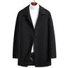 Thickened double-sided woolen coat with down liner  