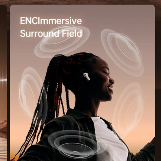 AWEI6 MI ANC ENCA NOISE CANCELLING BLUETOOTH HEADSET  