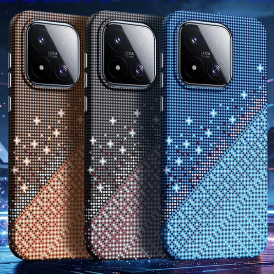 Asterism Pattern TPU Magnetic Phone Case, For Xiaomi 17 Max, For Xiaomi 17 Pro Max, For Xiaomi 17 Pro, For Xiaomi 17  