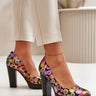  Block heel pumps model 199812 Step in style 