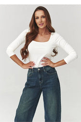  Blouse model 219724 Makadamia 