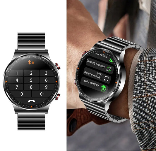 Bluetooth Calling MP3 Music Playback TWS Heart Rate Blood Pressure Monitoring Sport Smart Watch 