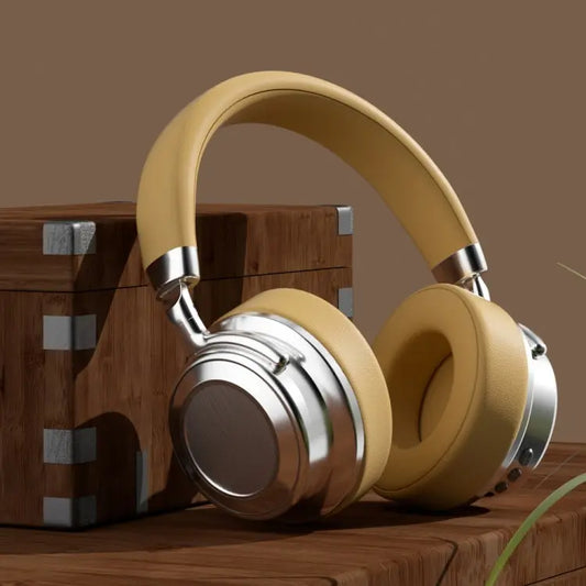 CR-9 Metal Retro Head-mounted Wireless Bluetooth Earphone - UTrano