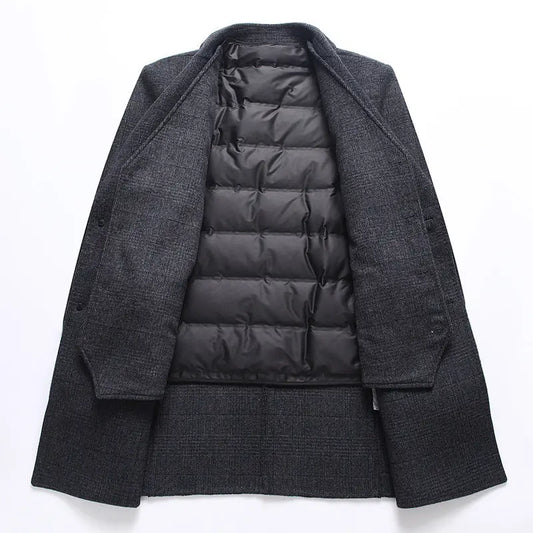 Cashmere Coat Coat Mid-length Double-sided Woolen Coat  