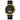 Casual Spiral Sports Crown Leather Alloy Round Pin Buckle Male Pointer Electronic Watch Utrano