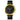Casual Spiral Sports Crown Leather Alloy Round Pin Buckle Male Pointer Electronic Watch Utrano