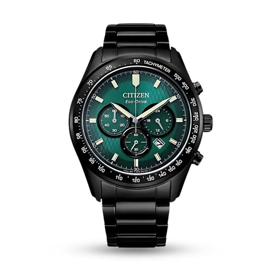 Citizen Eco-Drive Men's Watch tachymeter luxury watches Utrano