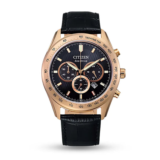 Citizen Eco-Drive Men's Watch tachymeter luxury watches Utrano