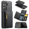 DG.MING M5 Series Zip RFID Multi Card Detachable Leather Phone Case, For Galaxy S26+ 5G, For Galaxy S26 Ultra 5G, For Galaxy S26 5G, For Samsung Galaxy S25 FE 5G  