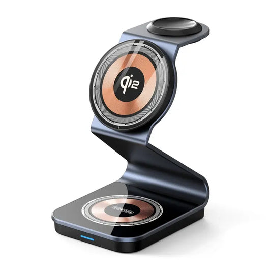DUZZONA W21 Qi2 15W 3 in 1 Magnetic Wireless Charger Stand, W21 - UTrano