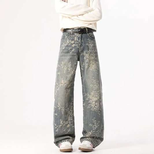 Denim Pants for Men Leg Long Pants  