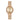 SANDA P1098 Simple Bar Scale Oval Dial Quartz Watch for Women