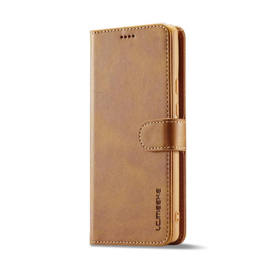 LC.IMEEKE Calf Texture Flip Leather Phone Case, For Google Pixel 6a  