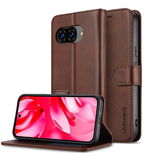 LC.IMEEKE Calf Texture Flip Leather Phone Case, For Google Pixel 11a, For Google Pixel 11 Pro XL, For Google Pixel 11 / 11 Pro, For Google Pixel 10a  