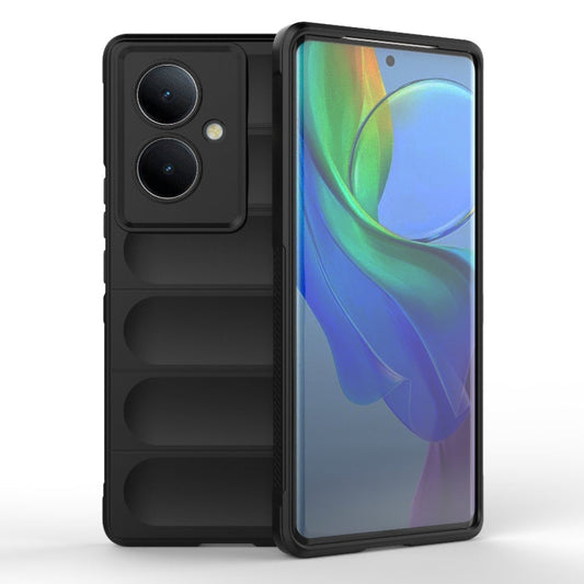 Magic Shield TPU + Flannel Phone Case, For vivo Y78+ Global, For vivo iQOO Z7x  
