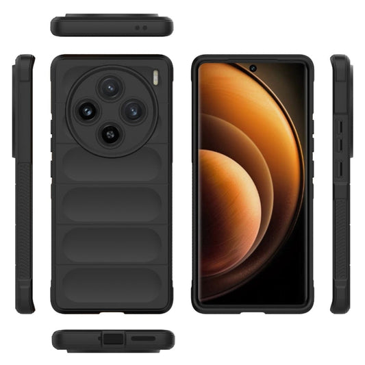 Magic Shield TPU + Flannel Phone Case, For vivo iQOO 12 Pro 5G, For vivo iQOO 12 5G  