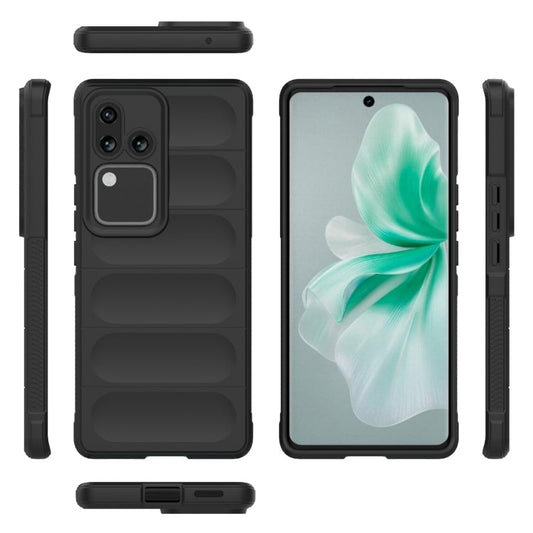 Magic Shield TPU + Flannel Phone Case, For vivo X100 Pro 5G, For vivo X100 5G  
