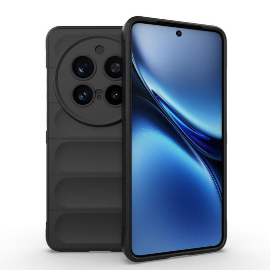 Magic Shield TPU + Flannel Phone Case, For vivo iQOO Z9s 5G, For vivo Y03 4G Global / Y18 4G Global  