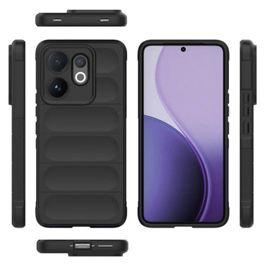 Magic Shield TPU + Flannel Phone Case, For vivo iQOO Z10 Turbo 5G, For vivo Y19 5G Global / Y29s 5G Global  