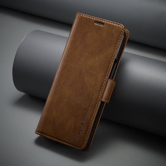 LC.IMEEKE RFID Anti-theft Leather Phone Case, For Samsung Galaxy Z Fold6 5G, For Samsung Galaxy Z Fold5, For Samsung Galaxy Z Flip5  