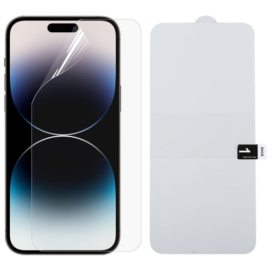 Full Screen Protector Explosion-proof Hydrogel Film For iPhone 17 Pro Max, For iPhone 17 / 17 Pro, For iPhone Air, For iPhone 16 Pro Max, For iPhone 16 Pro, For iPhone 16 Plus, For iPhone 16, For iPhone 15 Pro Max, For iPhone 15 Pro, For iPhone 15 Plu...  