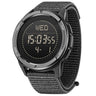 NORTH EDGE ALPS Outdoor Waterproof Men Carbon Fiber Digital Nylon Strap Smart Sports Watch  