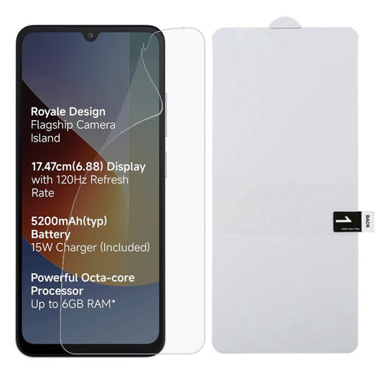 Full Screen Protector Explosion-proof Hydrogel Film, For Redmi A7 4G 171.8mm, For Redmi 17C 4G, For Redmi K90 Ultra 5G, For Redmi K100 Pro 5G, For Xiaomi 17 Max 5G, For Redmi K90 Max 5G, For Xiaomi Poco C81x 4G, For Xiaomi 17T Pro 5G                   ...  