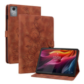 Lily Embossed Leather Tablet Case, For Lenovo Tab P12 12.7, For Lenovo Tab M10 5G 2023, For Lenovo Legion Y700 2023  